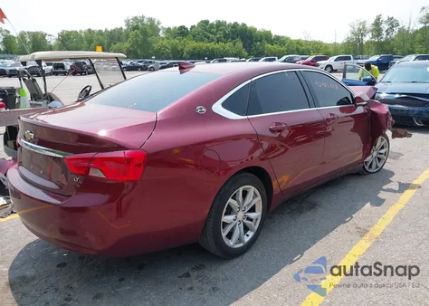 2017 Chevrolet Impala 1Lt from USA, damaged, VIN 1G1105SA2HU118913